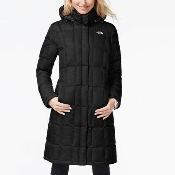THE NORTH FACE Blk Metropolis Down Parka Jacket XL